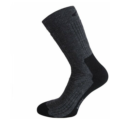 Носки  унисекс Ulvang, размер 43-45, черный, серый