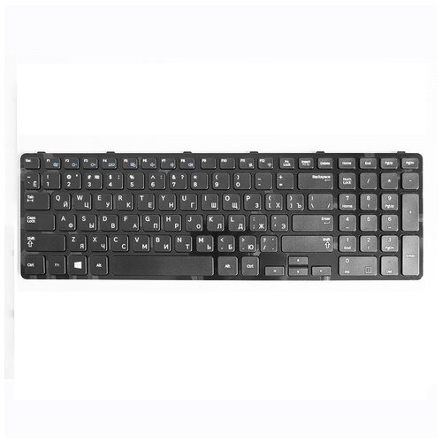 Клавиатура keyboard V134302BS1 для ноутбука Samsung NP350E7C NP350E7C-A02RU NP350E7C-A03RU NP350E7C-A04RU NP350E7C-A05RU NP350E7C-S03RU NP350E7C-S04RU NP350E7C-S05RU черная рамка черная 2012₽