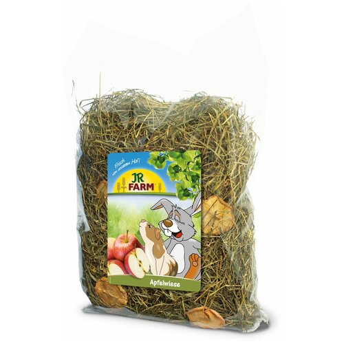 Jr Farm Apple Hay Сено луговое с яблоками 500 г сено jr farm с крапивой 500г 6971