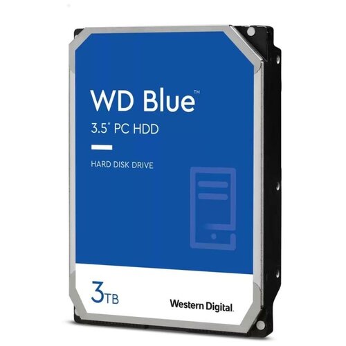 фото Жесткий диск sata 3tb 6gb/s 256mb blue wd30ezaz wdc western digital