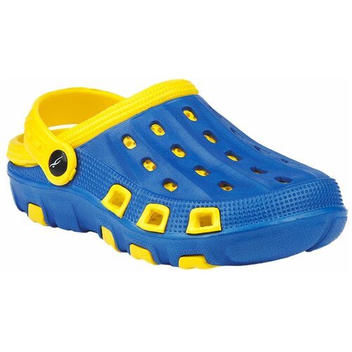 фото Обувь детская для пляжа 25degrees crabs blue/yellow, для мальчиков, 24-29 размер 25
