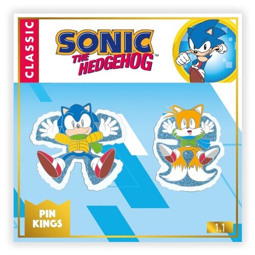 Значок Pin Kings Sonic the Hedgehog Classic 1.1 - набор из 2 шт