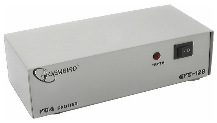Разветвитель VGA Gembirg GVS128 HD15F/8*15F сплиттер 1 компьютер - 8 мониторов