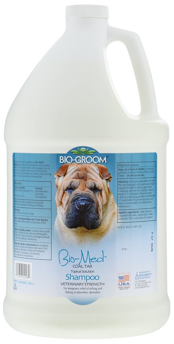 Bio-Med дегтярный шампунь для собак с проблемной кожей 3,8 л (Gallon) - фотография № 2