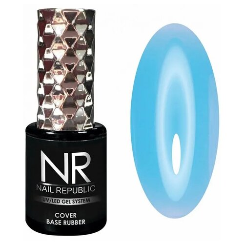 Nail Republic Базовое покрытие Cover Rubber Candy Base, №65, 10 мл nail republic базовое покрытие cover rubber candy base 71 10 мл