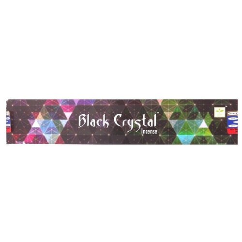 Благовония Black Crystal Satya (Сатья) 15гр сыпучие благовония очищение сбор трав и эфирных масел 100 мл