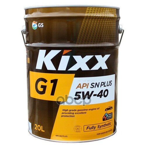 Kixx Kixx G1 5w-40 (Sn+/Cf) Синт. 20л. Масло Моторное