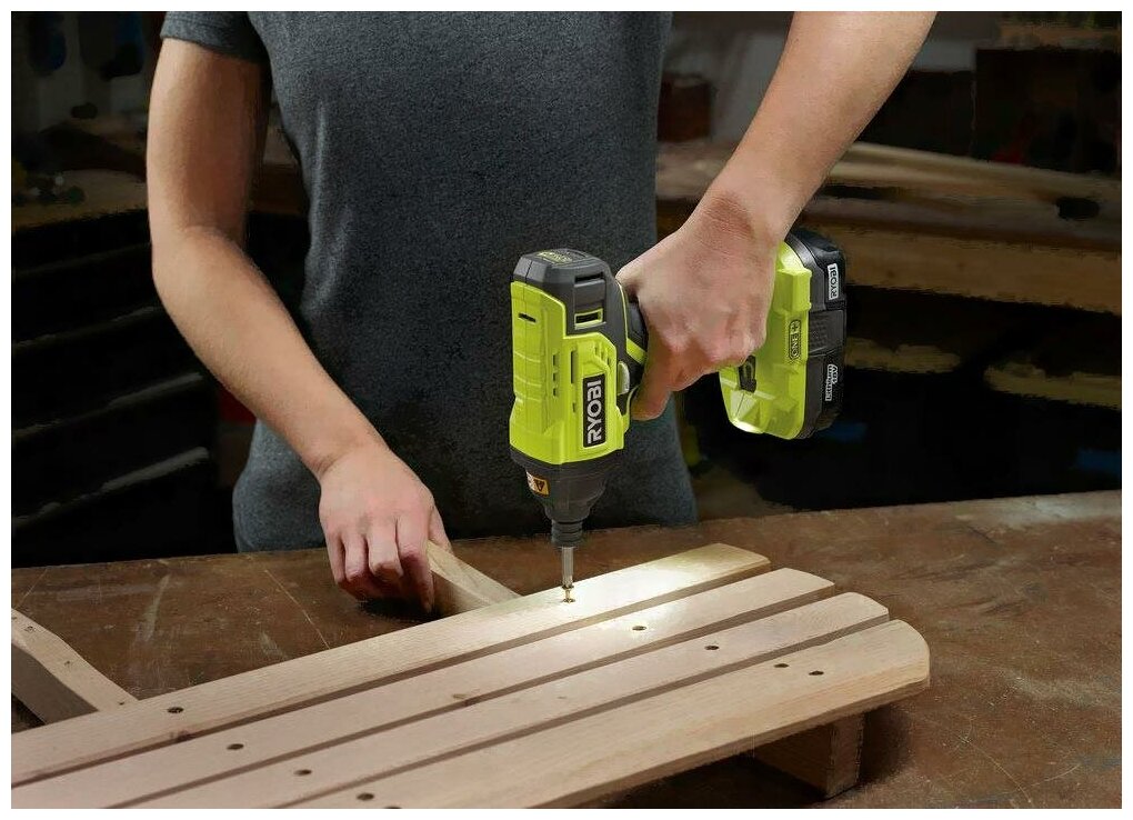 Ryobi ONE+ Импульсный винтоверт R18ID2-0 без аккумулятора в комплекте 5133004611