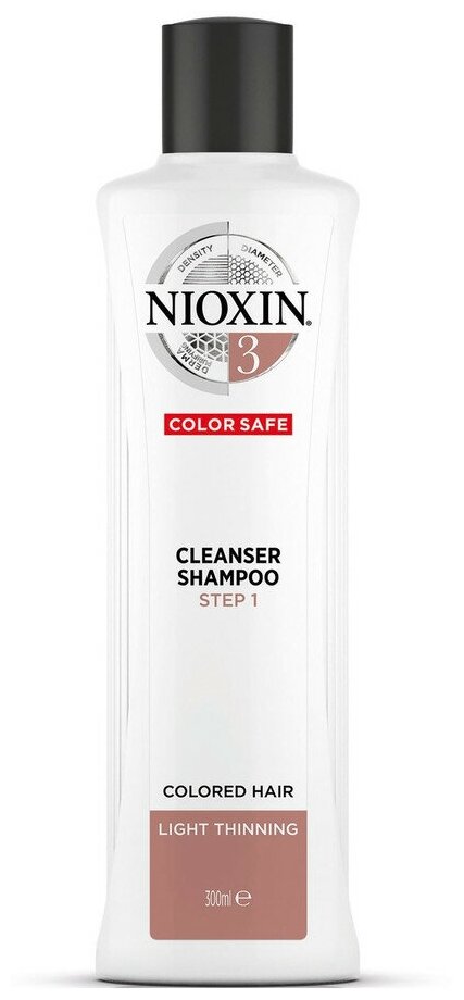 Nioxin Cleanser System 3 - Очищающий шампунь (Система 3) 1000 мл