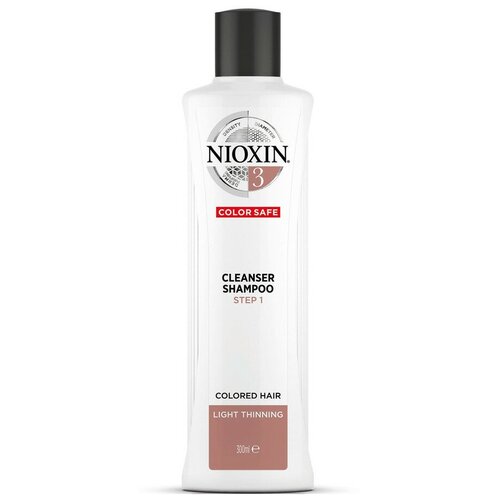 Nioxin Cleanser System 3 - Очищающий шампунь (Система 3) 1000 мл nioxin шампунь очищающий scalp recovery против