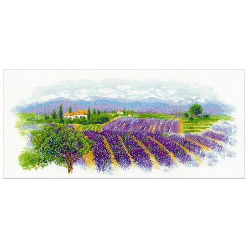 Набор для вышивания Риолис Цветущий прованс,55x25см набор для вышивания риолис цветущий миндаль 40х30 см