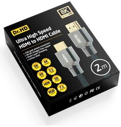 Dr.HD 8K HDMI 2.1 кабель 2 м Dr.HD