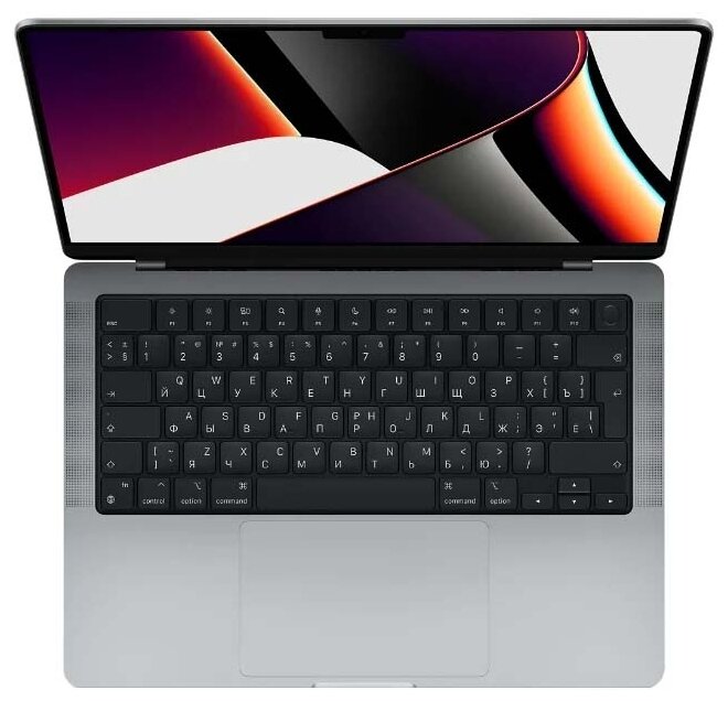 Ноутбук APPLE MacBook Pro 1410-core M1 Pro chip 16-core GPU16GB2TB SSD Z15H00075 Space Gray