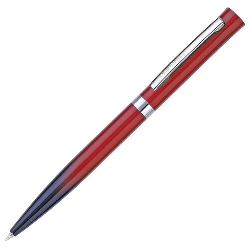 Ручка шариковая Pierre Cardin ACTUEL. Цвет - двухтоновый: красный/черный. Упаковка P-1