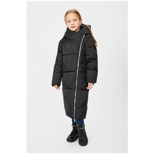 фото Куртка (эко пух) baon детская, модель: bk041509, цвет: black, размер: 122