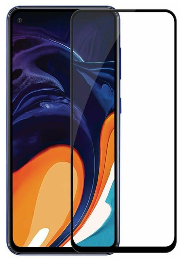 Защитное стекло 5D Glass Pro для Samsung Galaxy A80 / A90 черное