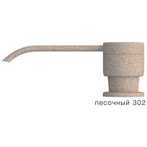 Дозатор для жидкого мыла POLYGRAN №302 Песочный 824999