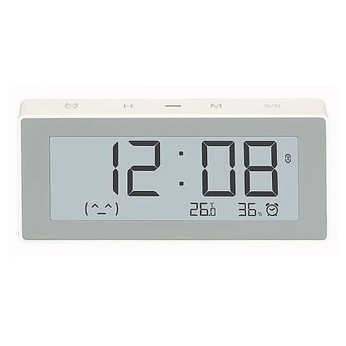 фото Метеостанция - часы с датчиком температуры и влажности xiaomi miaomiaoce smart clock temperature fnd humidity meter e- inc mho- c303