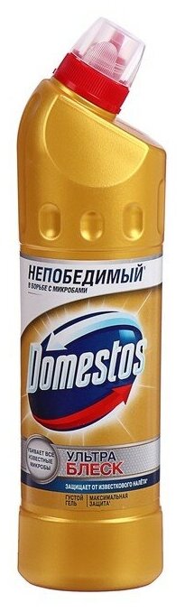 Чистящее средство для унитаза Domestos "Ультра блеск", 750 мл. 4765875