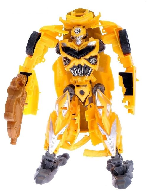 Робот-трансформер Maya Toys Желтый спорткар