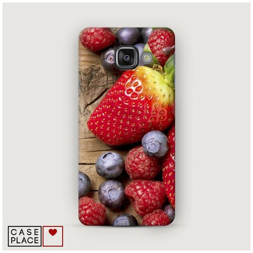 фото Чехол пластиковый samsung galaxy a5 2016 клубника, малина, черника case place
