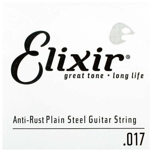 Elixir 13017 Anti-Rust отдельная струна для электро или акустической гитары 17