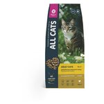 All Cats Корм сухой для взрослых кошек с курицей 42 AL 869, 2,400 кг (10 шт) - изображение