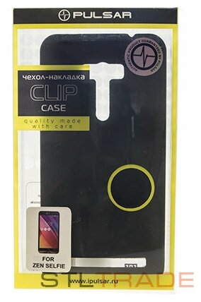 Накладка Pulsar Clip Case для Asus Zenfone Selfie черная