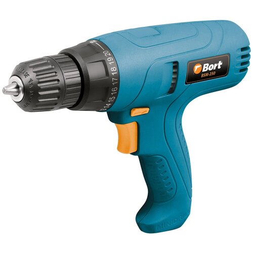 Дрель-шуруповерт Bort BSM-250 98295641 280 Вт 130700₽