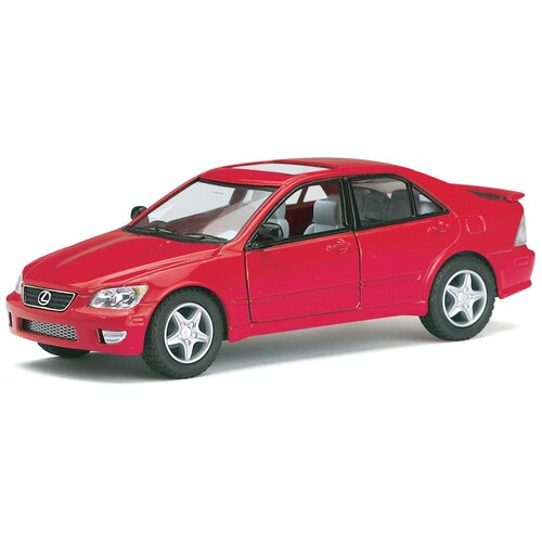 Модель машины Kinsmart Lexus IS-300, инерционная, 1/36 KT5046W машинка металлическая kinsmart 1 36 lexus is 300 инерционная двери открываются желтый