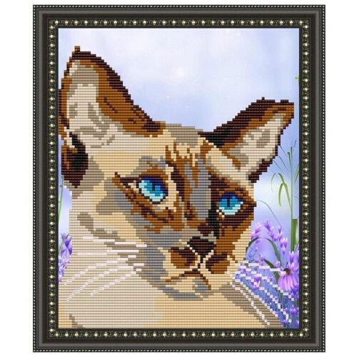 Рисунок на ткани Арт Соло Сиамский кот, 19x24 см рисунок на ткани арт соло мишка с шашлыком 19x24 см