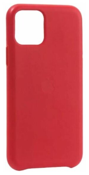 Задняя накладка soft силикон красная для iP 11 Pro (5,8)