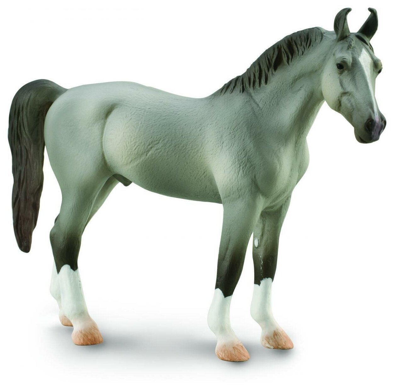 Фигурка лошади Collecta Жеребец Марвари серый