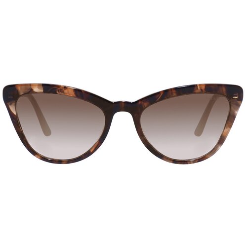 фото Солнцезащитные очки prada, кошачий глаз, градиентные, для женщин, коричневый