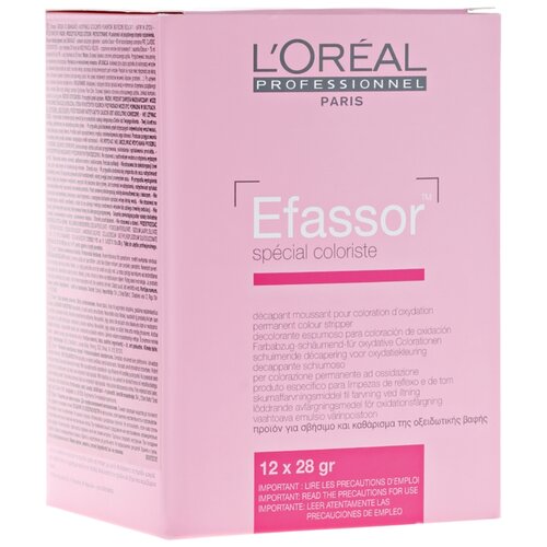 L'Oreal Professionnel Средство для декапирования Efassor, 28 г l’oreal professionnel efassor пакетики с пудрой 12 шт 28 гр