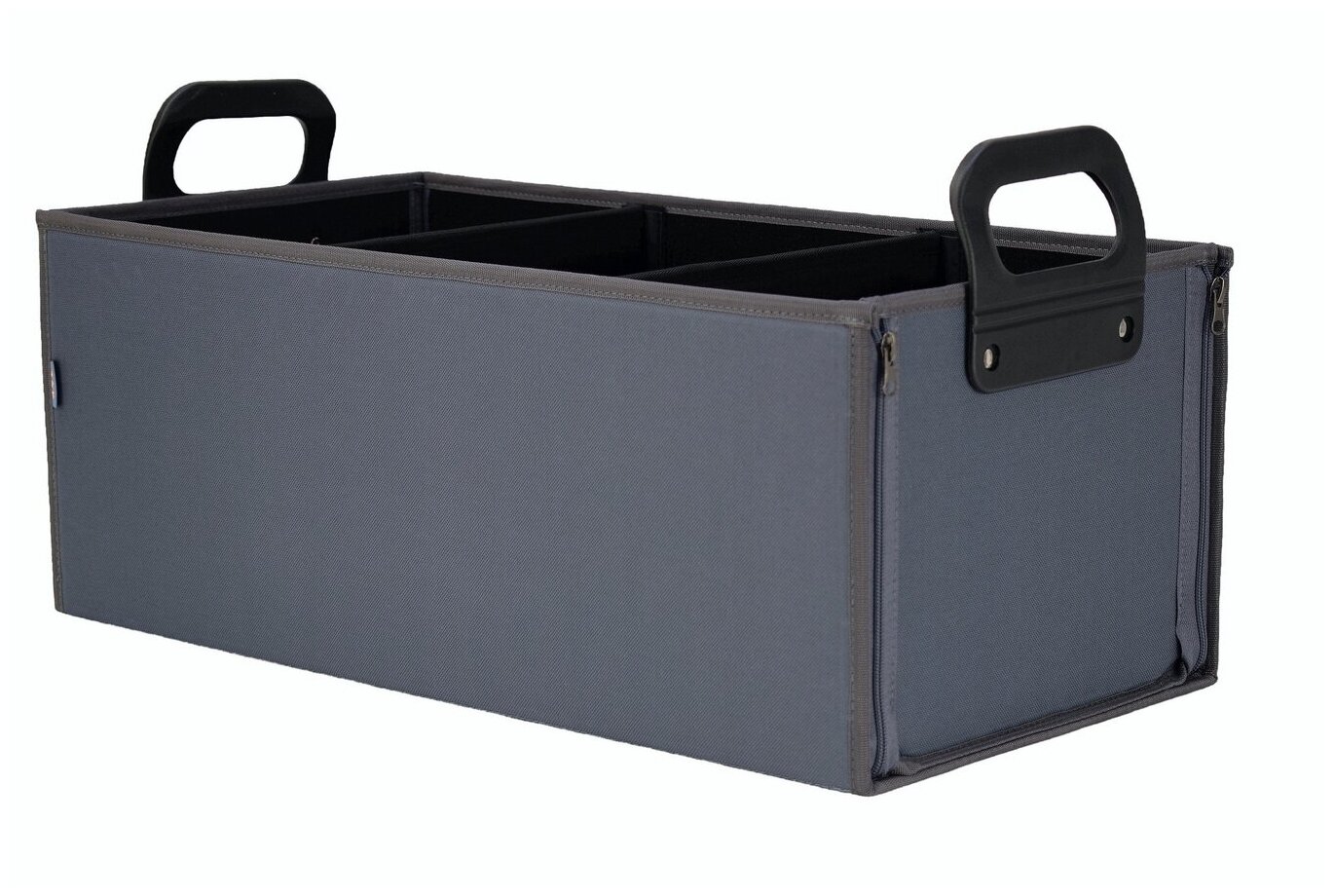 Органайзер в багажник "Куб" (размер XL). Цвет: серый.