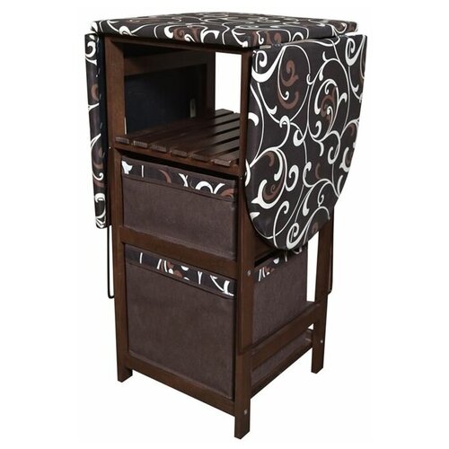 Комод гладильный Т-1М (Орех/обивка ткань №16)