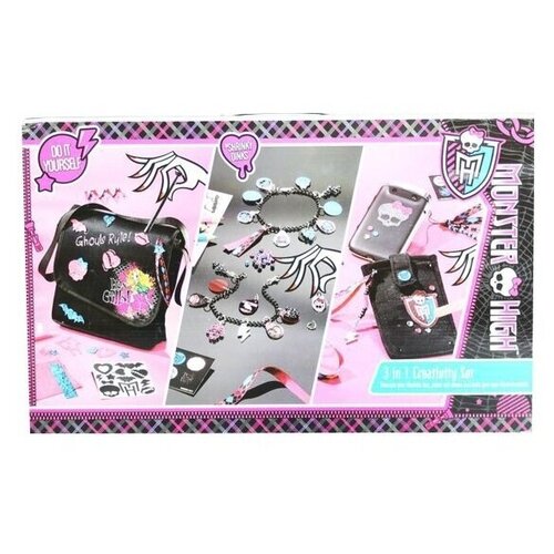 Набор Монстер Хай 3 в 1 monster high набор многоразовых наклеек