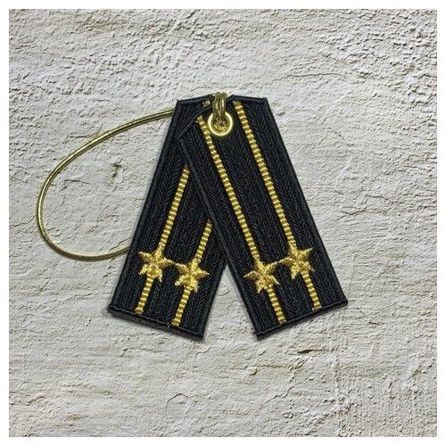 Брелок Погончик Вышитый ВМФ Подполковник