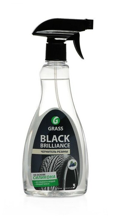 GRASS Полироль для шин Grass Black Brilliance, 500 мл, триггер