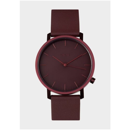 фото Наручные часы komono часы komono lewis monochrome burgundy, красный