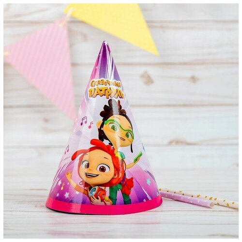 фото Колпак бумажный «сказочный патруль», набор 6 шт. сима-ленд