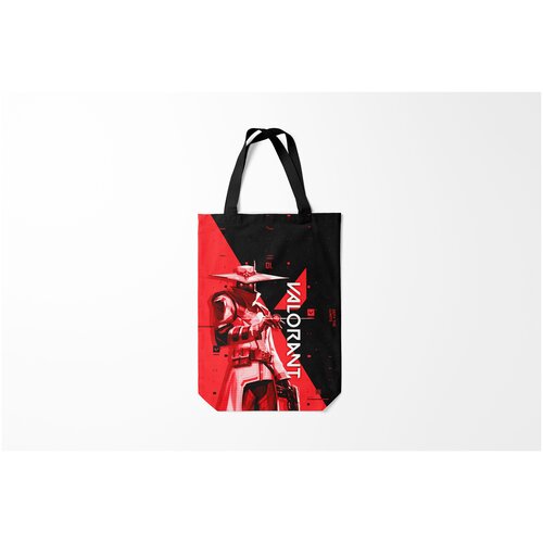 фото Сумка-шоппер / 31х42 см / геймерам / valorant burnettie