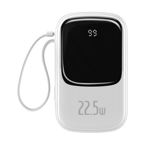 Внешний аккумулятор Baseus Qpow Digital Display Quick Charging Power Bank 20000mAh 225W With Type-C Cable Black PPQD-I01 329000₽
