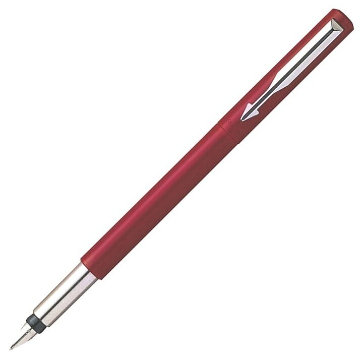 Перьевая ручка Parker Vector Standard F01, Red (Перо F) S0282490