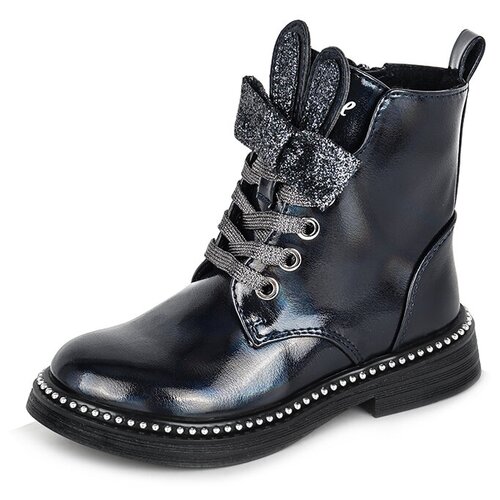 фото Ботинки детские демисезонные для девочек k8090mh-2 honey girl размер 25, синий