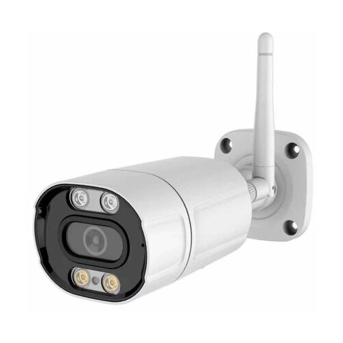 Уличная Wi-Fi 3Мп IP камера видеонаблюдения DUAL LED, микрофон и динамик SECTEC ST-IP450F-3M-W-S-A
