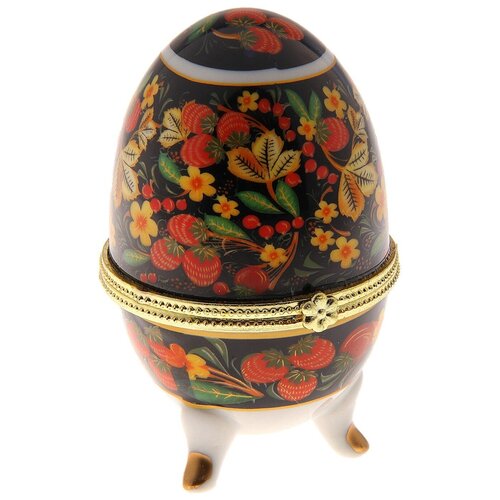 Пасхальное яйцо шкатулка для украшений, керамический сувенир