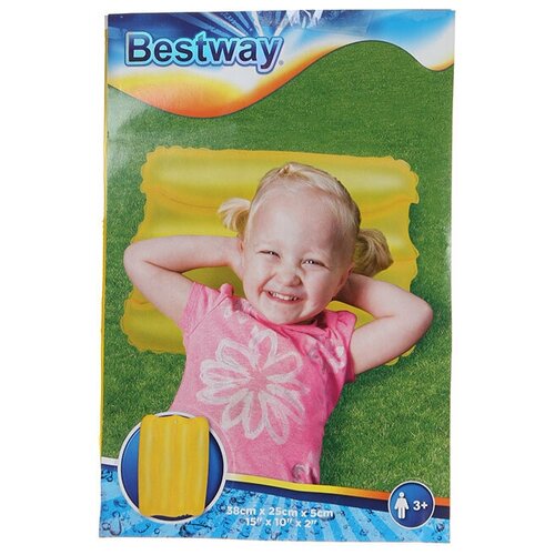 подушка надувная wave 38 25 5 см bestway 52127 Надувная игрушка BestWay Волна 38x25x5cm 52127
