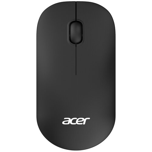 Мышь для компьютера беспроводная ACER, оптическая, беспроводная, USB, черная, 1200dpi